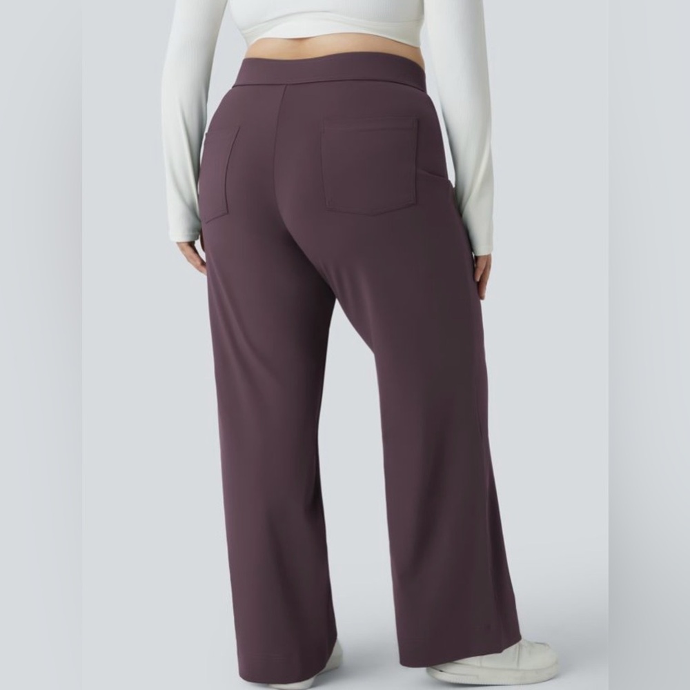 NWT Halara DayStretch High Waisted Pockets Straight
Leg Casual Pants - Picture 2 of 9